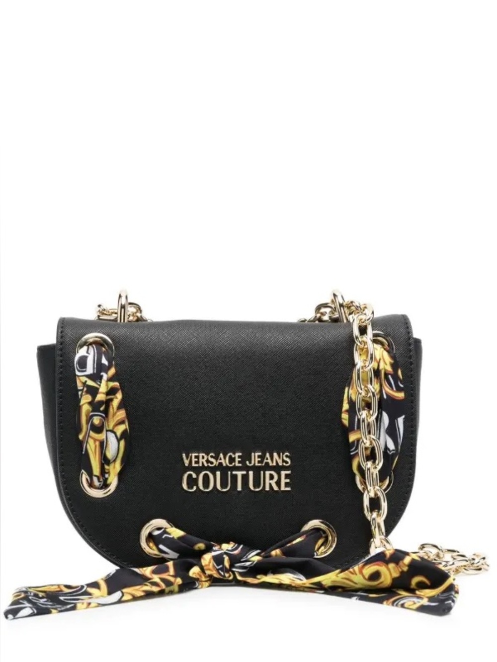 NWT Versace Jeans Couture scarf-detail crossbody bag